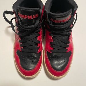 Jordan Jumpman Red and Black Sneakers